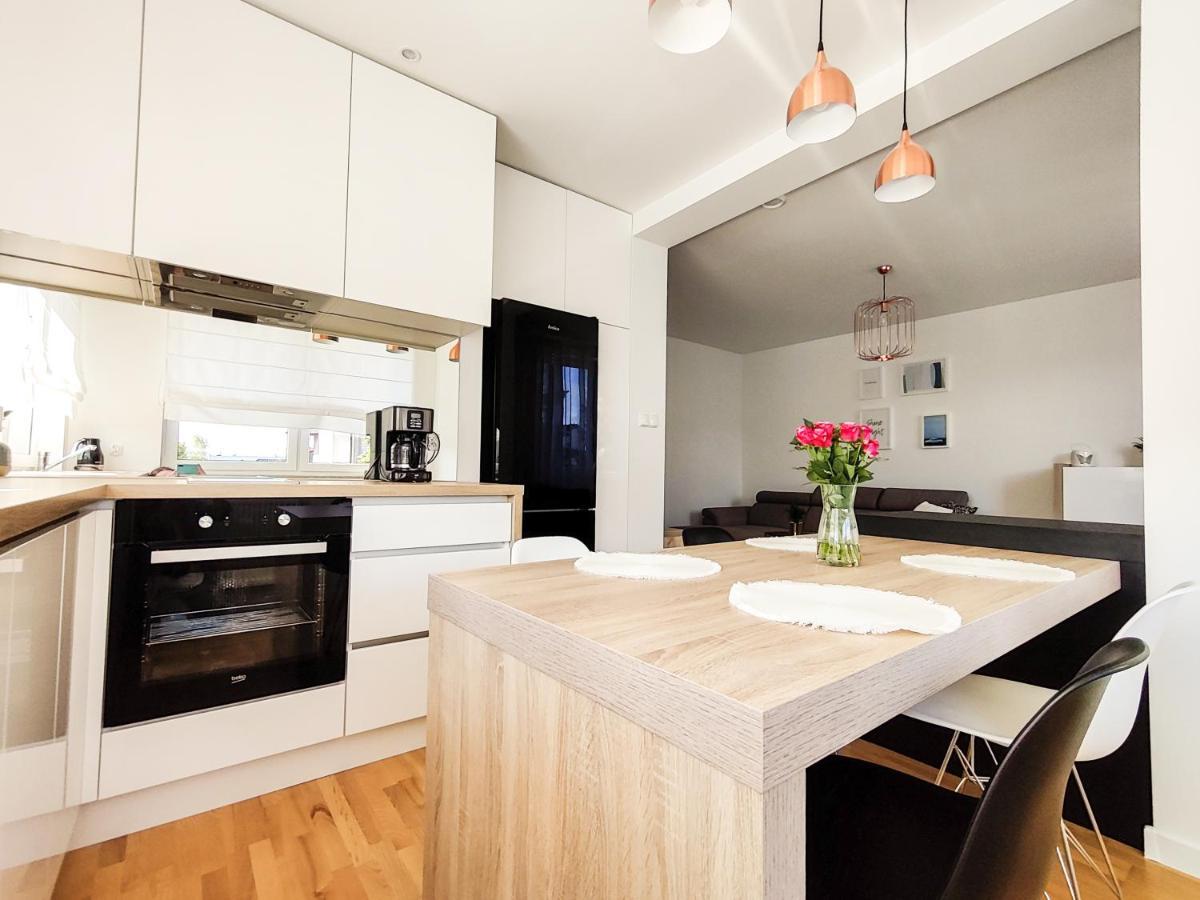 Appartamento Morze Wrzosow Luxflats Jastrzębia Góra Esterno foto