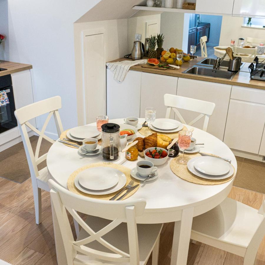 Appartamento Morze Wrzosow Luxflats Jastrzębia Góra Esterno foto