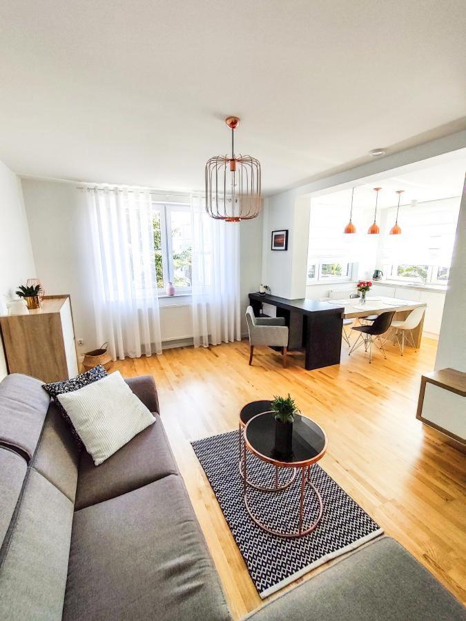 Appartamento Morze Wrzosow Luxflats Jastrzębia Góra Esterno foto